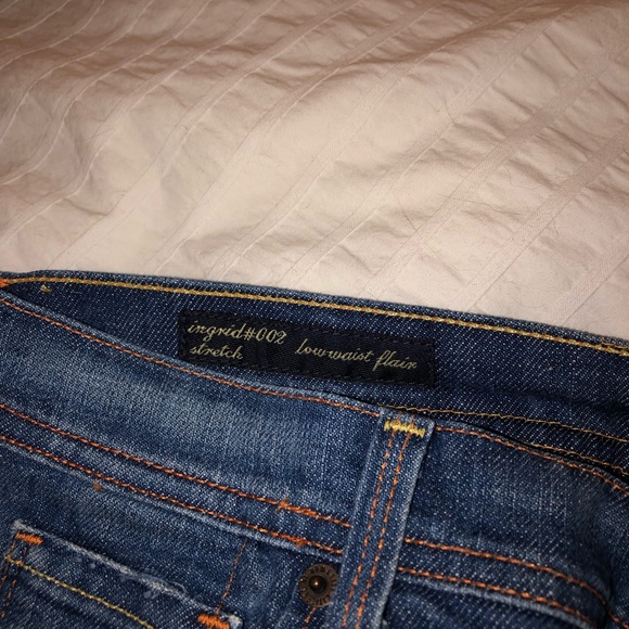 COPY - Citizens Of Humanity Low Rise Flare Jeans - Picture 2 of 5